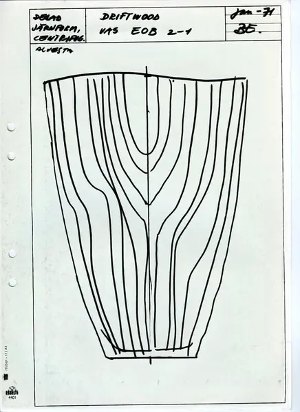 Glasföremål [skiss]