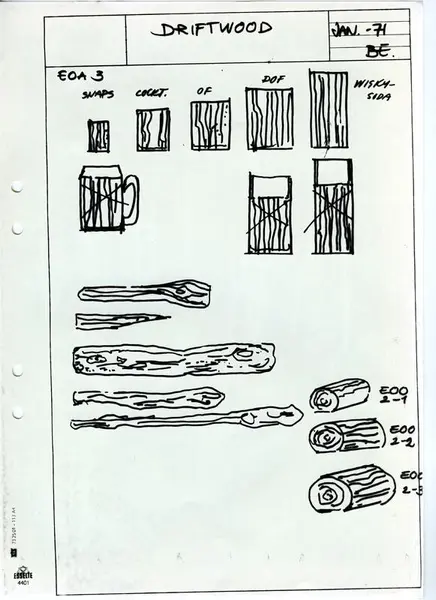 Glasföremål [skiss]