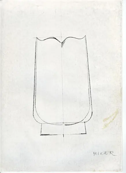 Glasföremål [skiss]