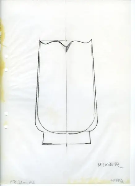 Glasföremål [skiss]