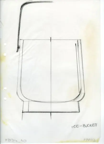 Glasföremål [skiss]