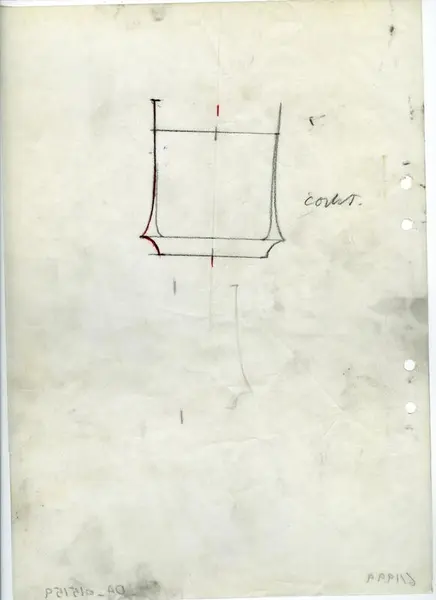 Glasföremål [skiss]