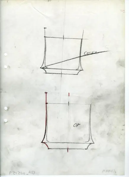 Glasföremål [skiss]