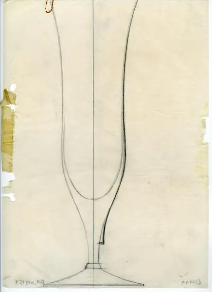 Glasföremål [skiss]