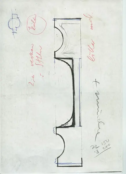 Glasföremål [skiss]