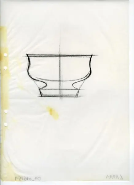 Glasföremål [skiss]