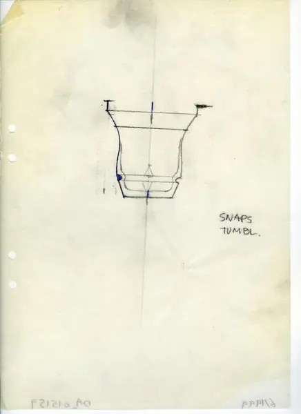 Glasföremål [skiss]