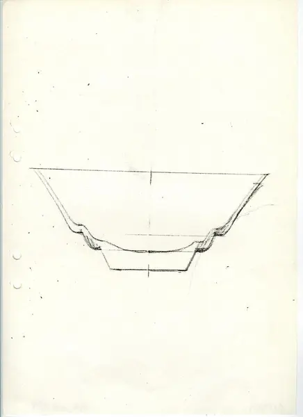 Glasföremål [skiss]