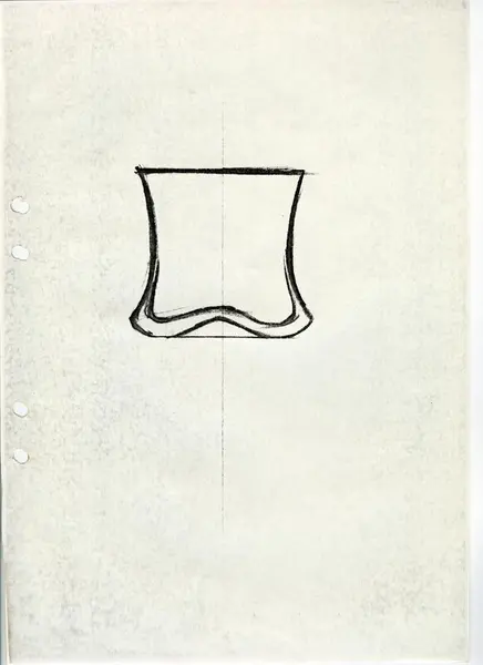 Glasföremål [skiss]