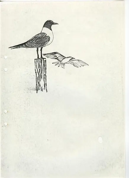 Glasföremål [skiss]