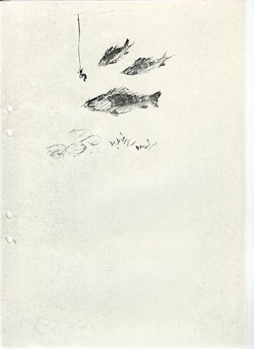 Materialet innehåller skisser till vaser, kannor, servisglas, snäckor, ishinkar, gravyrer m.m. . Det ingår även handlingar och korrespondens angående produkter och utbyte av ideér med olika uppdragsgivare och företag.