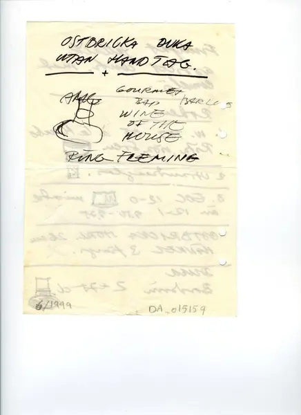 Glasföremål [skiss]