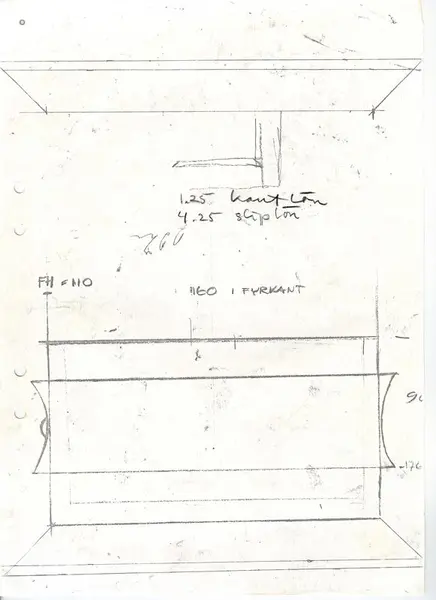 Glasföremål [skiss]