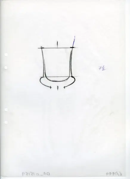 Glasföremål [skiss]