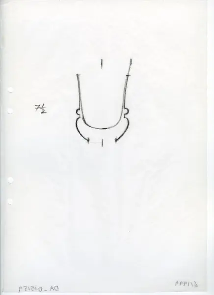 Glasföremål [skiss]