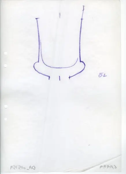 Glasföremål [skiss]