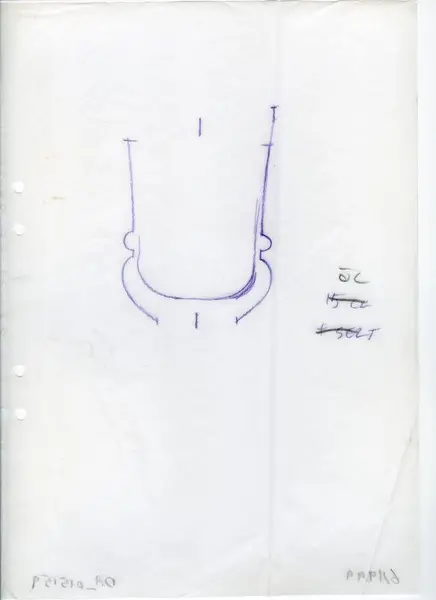 Glasföremål [skiss]