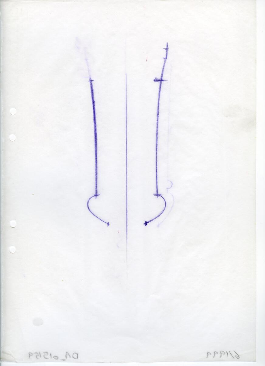 Materialet innehåller skisser till vaser, kannor, servisglas, snäckor, ishinkar, gravyrer m.m. . Det ingår även handlingar och korrespondens angående produkter och utbyte av ideér med olika uppdragsgivare och företag.