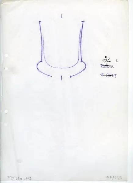 Glasföremål [skiss]