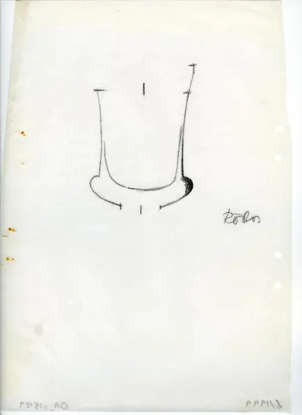 Glasföremål [skiss]