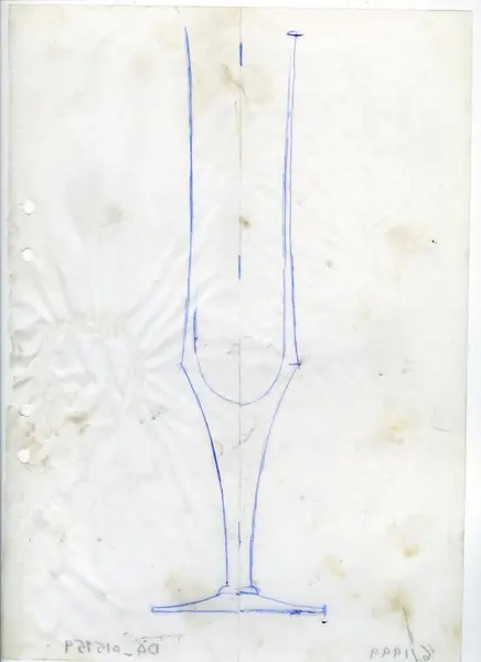 Glasföremål [skiss]