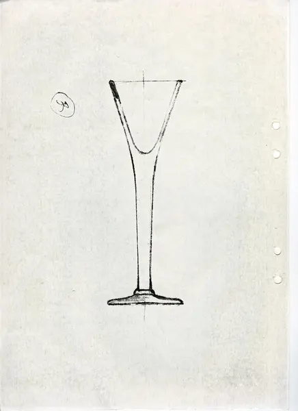 Glasföremål [skiss]