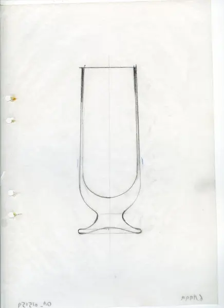 Glasföremål [skiss]