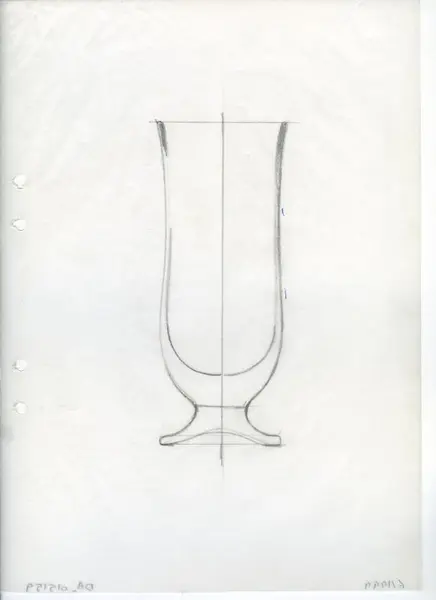 Glasföremål [skiss]