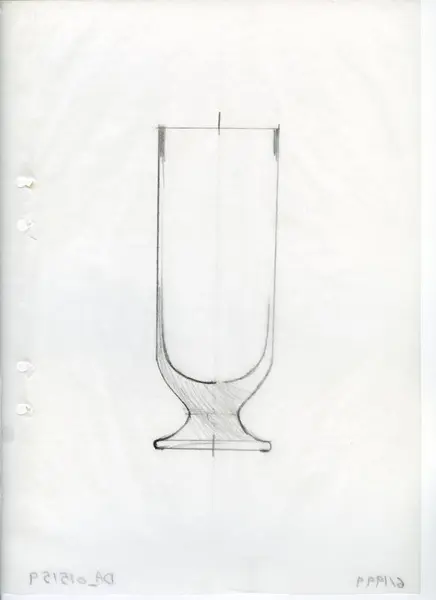 Glasföremål [skiss]