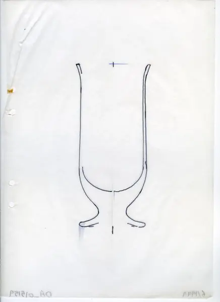 Glasföremål [skiss]