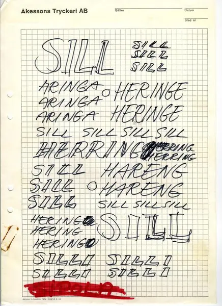 Glasföremål [skiss]