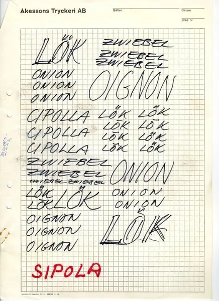 Glasföremål [skiss]