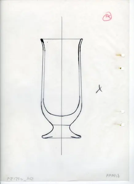 Glasföremål [skiss]