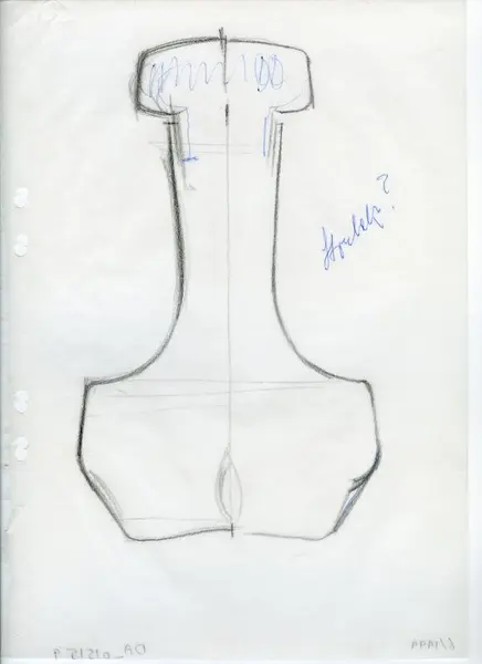 Glasföremål [skiss]