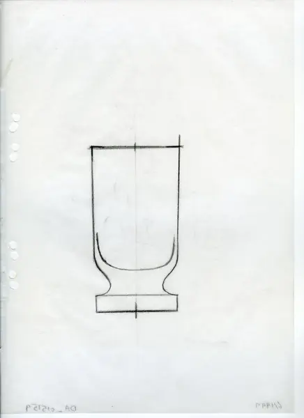 Glasföremål [skiss]