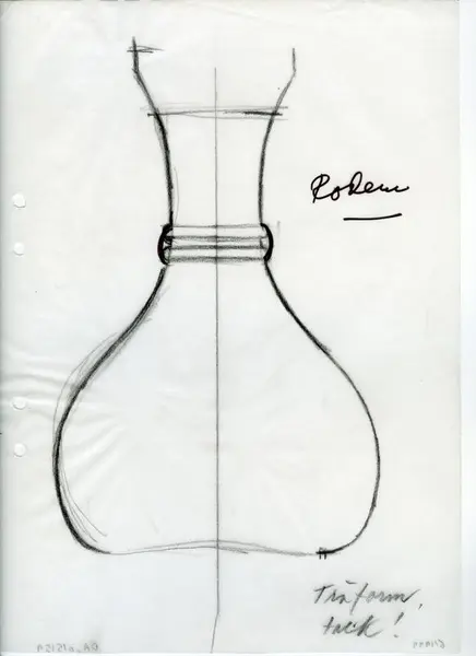 Glasföremål [skiss]