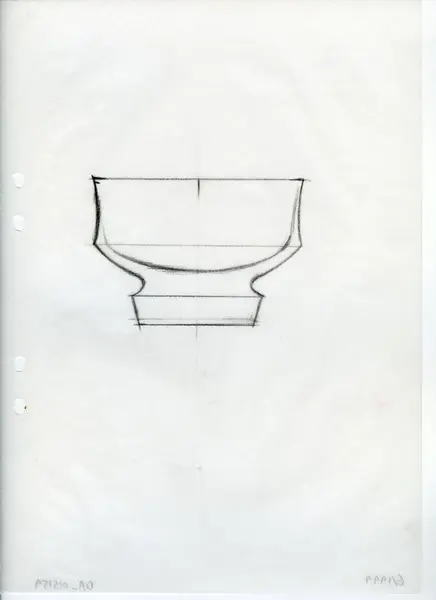 Glasföremål [skiss]