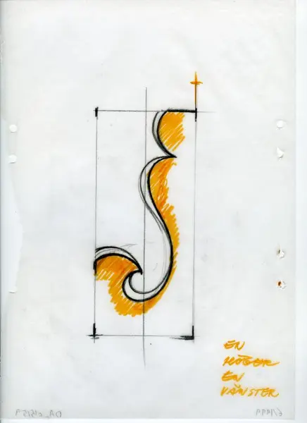 Glasföremål [skiss]