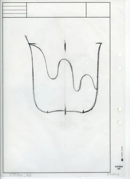 Glasföremål [skiss]