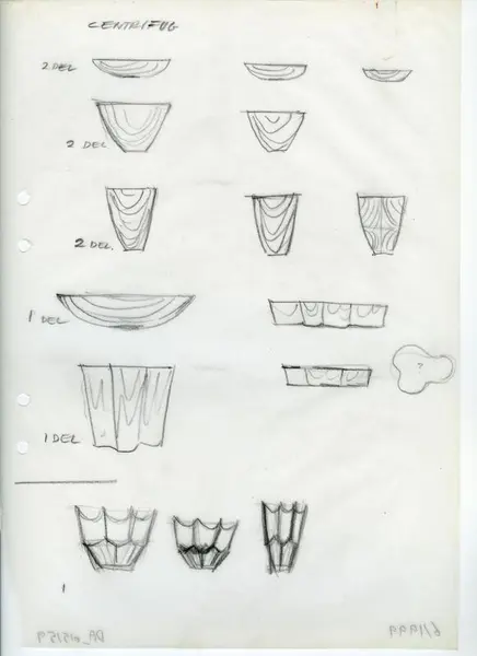 Glasföremål [skiss]