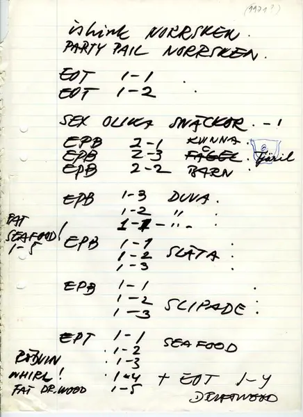 Glasföremål [skiss]