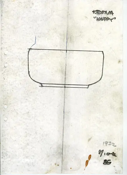 Glasföremål [skiss]