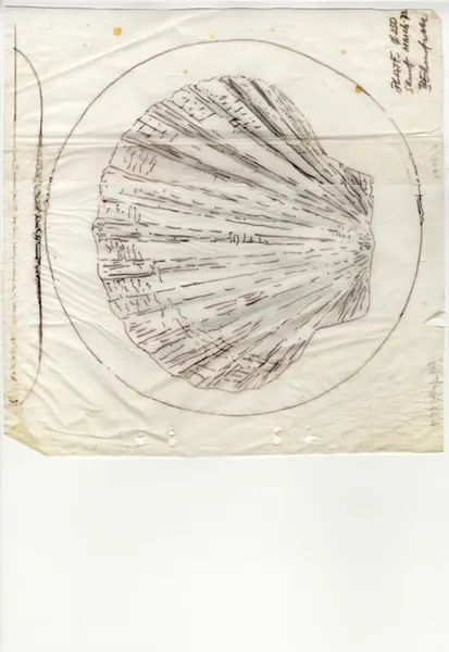 Glasföremål [skiss]