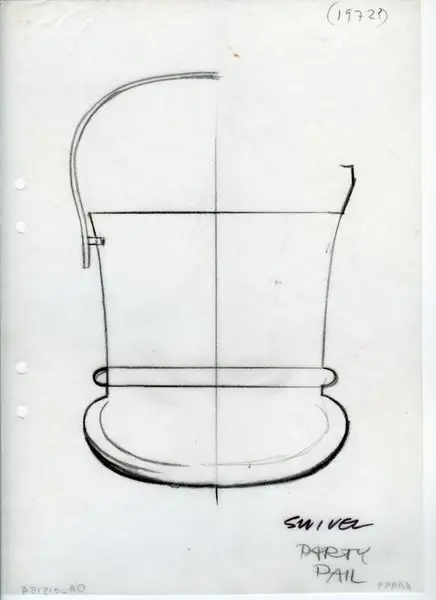 Glasföremål [skiss]