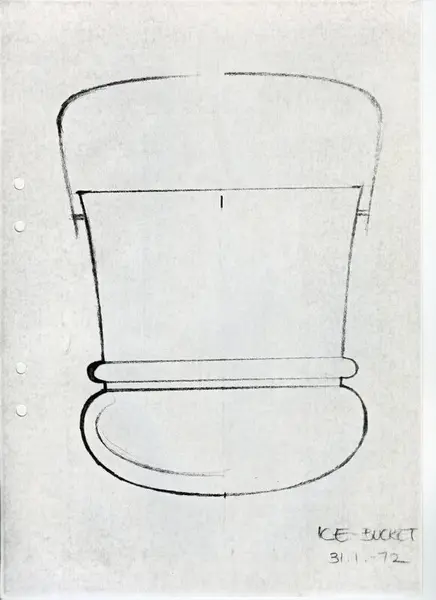Glasföremål [skiss]