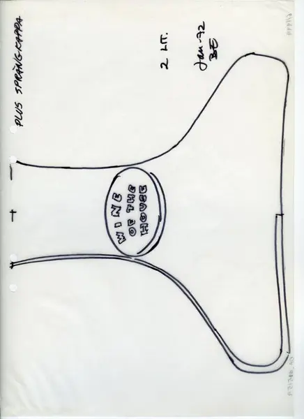 Glasföremål [skiss]