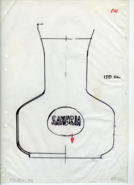 Glasföremål [skiss]