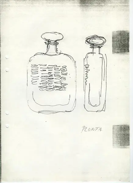 Glasföremål [skiss]