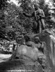 Franzen-monumentet i stadsparken.