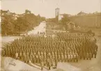 Gruppbild med Göta ingenjörkår år 1913.